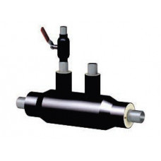 Кран шаровой с воздушником ППУ ПЭ тип 1 Ст10 LD 32х32х4х2000 мм ГОСТ 10704-91