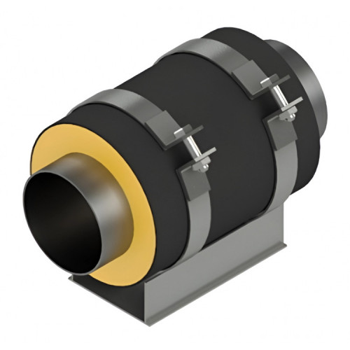 Опора скользящая для прокладки в футляре трубы ППУ 25х125х156,5х325х88х340 мм