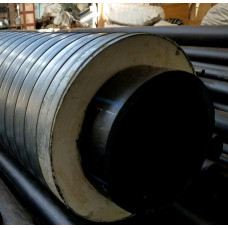 Труба в ППУ изоляции ПНД оцинкованная SDR 11 16 PN ПЭ 100 450х40,9х630х1х89 мм