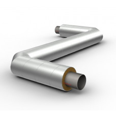 Z-образный элемент ППУ ОЦ тип 2 Ст20 133х4,5х250х0,7х57,8х1000 мм ГОСТ 10705-80